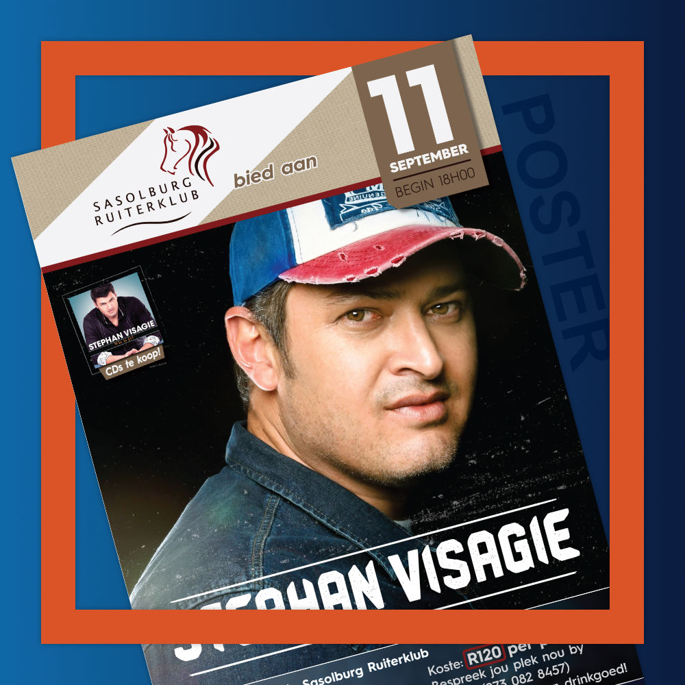 Poster for a music event